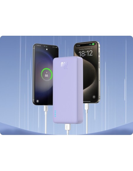 Baseus Airpow | Power Bank z szybkim ładowaniem PD 20W 20000mAh, kabel USB-C