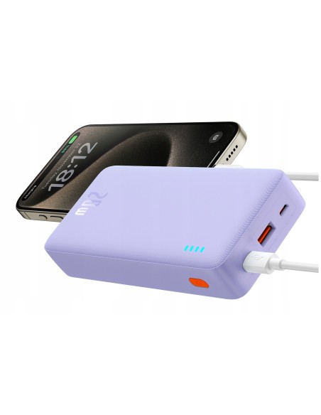 Baseus Airpow | Power Bank z szybkim ładowaniem PD 20W 20000mAh, kabel USB-C