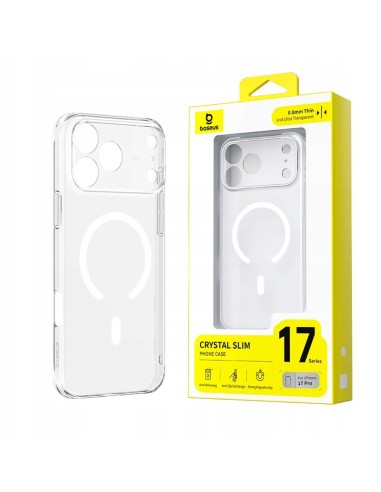 Baseus Crystal Przezroczyste Etui iPhone 17 Clear
