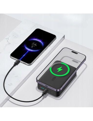 Baseus EnerFill FM41 Mini Magnetyczny Power Bank 20000mAh 20W Cosmic Black