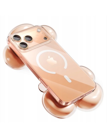 Baseus Crystal Magnetyczne Etui Do iPhone 17 Pro Max Clear