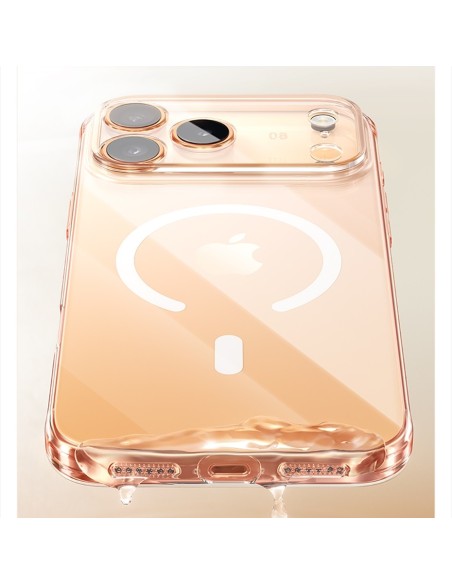 Baseus Crystal Magnetyczne Etui Do iPhone 17 Pro Max Clear
