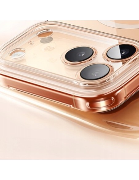 Baseus Crystal Magnetyczne Etui Do iPhone 17 Pro Max Clear