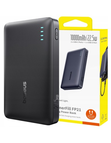 Baseus EnerFill FP21 Power Bank 10000mAh 22.5W Cosmic Black