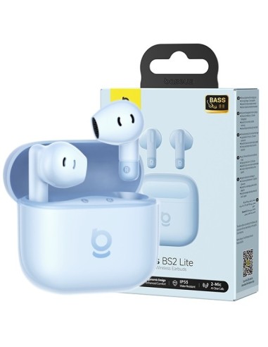 Baseus Bass BS2 Lite Słuchawki Bezprzewodowe Galaxy Blue