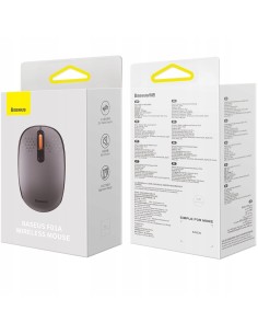 Baseus F01A Mysz Bezprzewodowa Frosted Gray