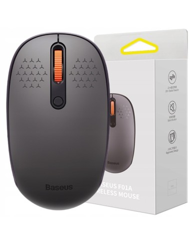 Baseus F01A Mysz Bezprzewodowa Frosted Gray