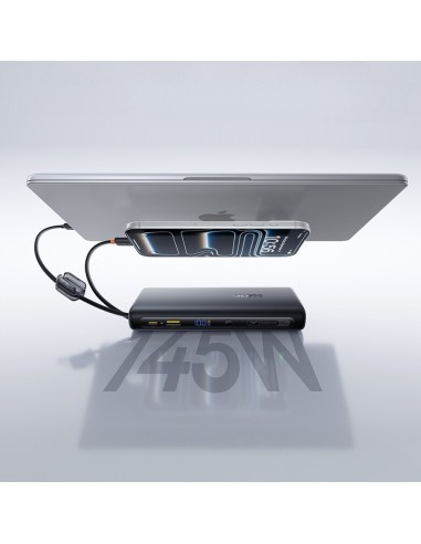 Baseus EnerFill FC41 Power Bank Z Wbudowanymi Kablami USB-C 25000mAh