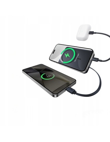 Baseus PicoGo Qi2 Magnetyczny Power Bank 10000mAh 27W Cosmic Black