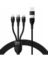 Baseus Flash Series 2 | Kabel USB-C / USB-A - USB-C, Lightning, Micro USB 1.2m 100W	