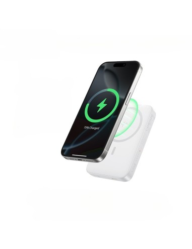 Baseus PicoGo Qi2 Magnetyczny Power Bank 10000mAh 27W Moon White