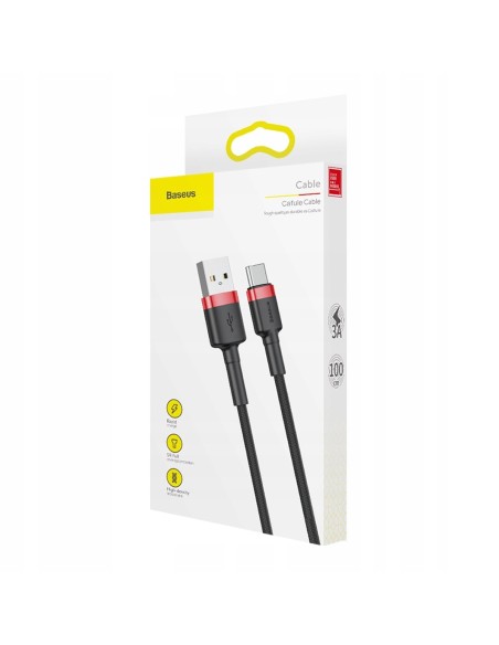 Baseus Cafule | Kabel USB - USB-C Type-C Quick Charge 3.0 1m 3A 