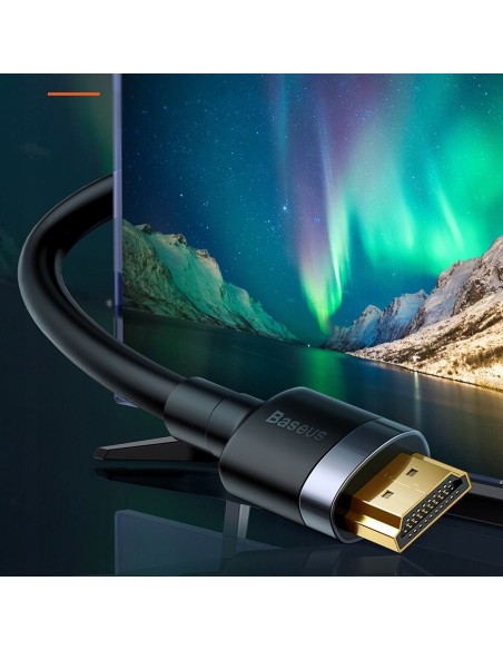 Baseus Cafule | Kabel przewód HDMI-HDMI 4K60Hz FULL HD 2m