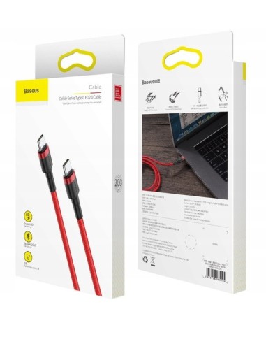 Baseus Cafule 60W | Kabel USB-C Type-C Power Delivery Quick Charge 3.0 60W 2m