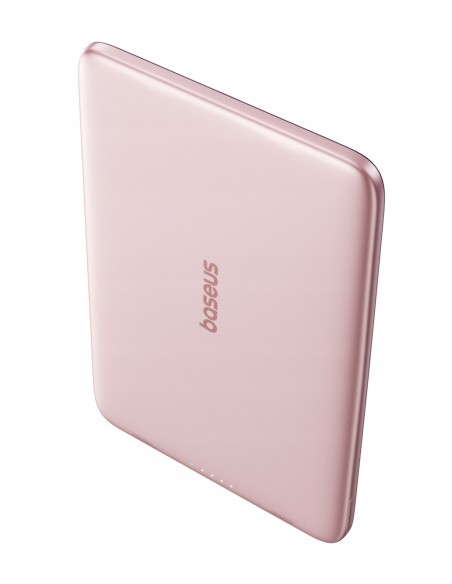 Baseus PicoGo AM41 Ultra-Slim Magnetic Power Bank 5000mAh 20W Nebula Pink