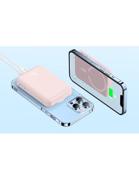 Baseus Magnetic Mini | Power Bank z szybkim ładowaniem 100000mAh 20W z bezprzewodowym ładowaniem + MagSafe