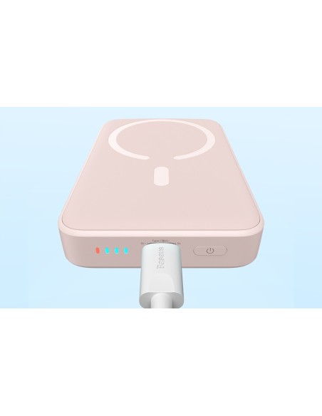 Baseus Magnetic Mini | Power Bank z szybkim ładowaniem 100000mAh 20W z bezprzewodowym ładowaniem + MagSafe