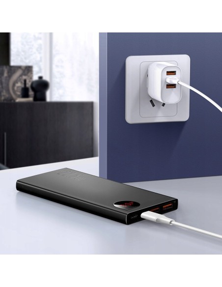 Baseus Adaman | Power Bank 10000mAh Quick Charge 3.0 Power Delivery 3.0 SCP 5A 22.5W Overseas Edition