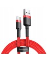 Baseus Cafule Cable | Kabel nylonowy USB USB-C Type-C Quick Charge 3.0 2A 200cm