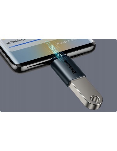 Baseus Ingenuity Series | Adapter OTG Type-C do USB-A USB3.1 10GB