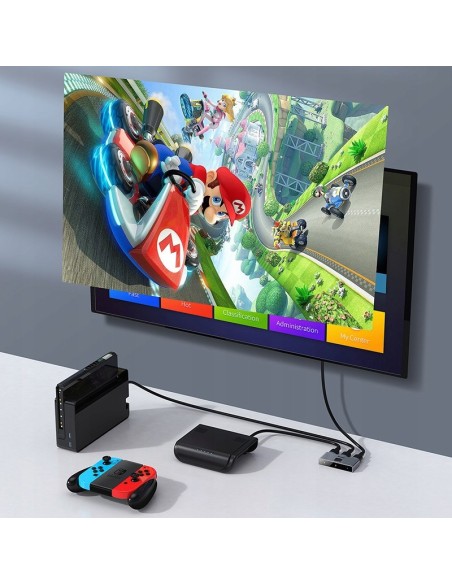 Baseus Matrix | Switch dwukierunkowy rozdzielacz HDMI Full HD 4K