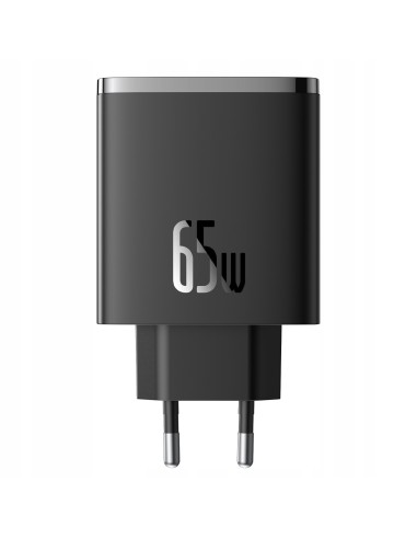 Baseus GaN5 Cube Pro | Ładowarka sieciowa zasilacz 3x USB-C USB-A 65W Power Delivery 3.0 QC 3.0 Huawei SCP FCP AFC PPS