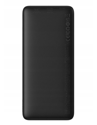 Baseus Airpow Fast Charge Power Bank 10000mAh 20W  Black（With Simple Series Charging Cable USB to Type-C 30cm  Black)