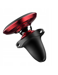 Baseus Magnetic Air Vent | Uchwyt magnetyczny samochodowy na telefon do kratki nawiewu z klipsem na kable