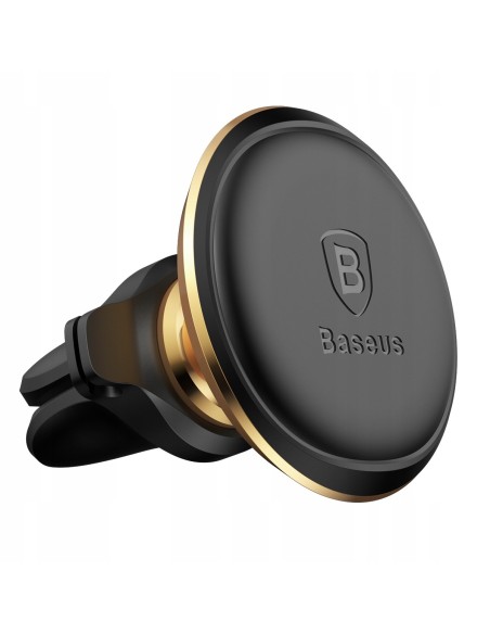 Baseus Air Vent | Uchwyt samochodowy magnetyczny na telefon do kratki z klipsami na kable