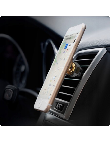 Baseus Air Vent | Uchwyt samochodowy magnetyczny na telefon do kratki z klipsami na kable