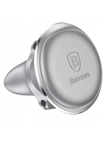 Baseus Magnetic Air Vent | Uchwyt samochodowy magnetyczny na telefon do kratki nawiewu + klipsy na kable