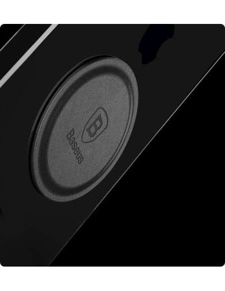 Baseus Air Vent | Uchwyt samochodowy magnetyczny na telefon do kratki z klipsami na kable
