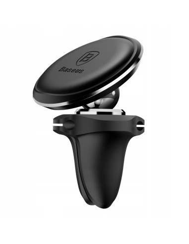 Baseus Air Vent | Uchwyt samochodowy magnetyczny na telefon do kratki z klipsami na kable