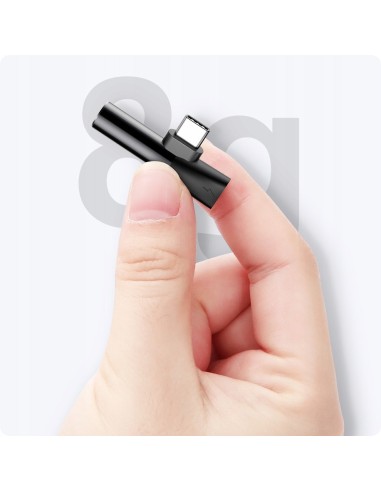 Baseus L41 | Adapter USB-C - Mini Jack 3.5mm / USB-C przejściówka audio do słuchawek