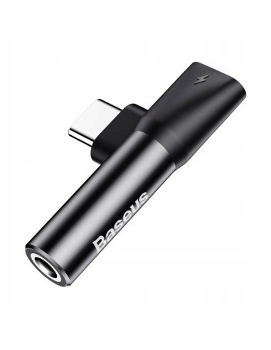 Baseus L41 | Adapter USB-C - Mini Jack 3.5mm / USB-C przejściówka audio do słuchawek