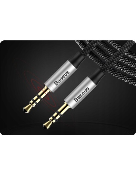 Baseus Yiven Audio M30 | Kabel AUX Audio Mini Jack 3.5mm - Mini Jack 3.5mm 100cm