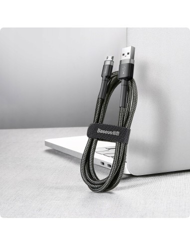 Baseus Cafule | Mocny kabel USB - Micro USB dwustronny 2A 3m