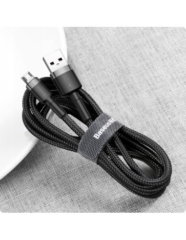 Baseus Cafule | Mocny kabel USB - Micro USB dwustronny 2A 3m