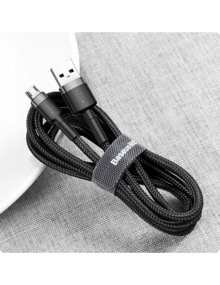 Baseus Cafule | Mocny kabel USB - Micro USB dwustronny 2A 3m
