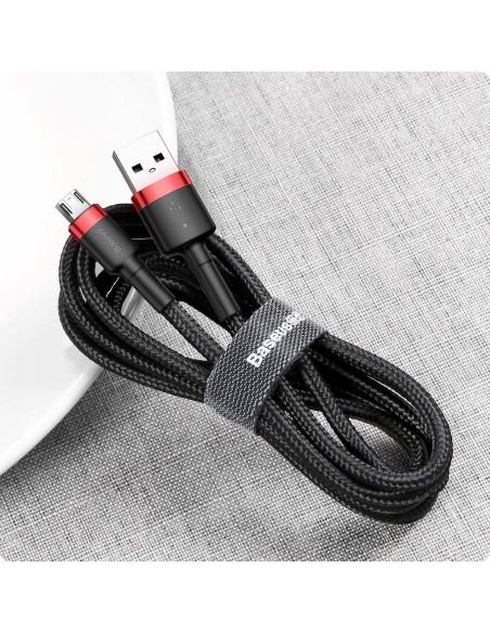 Baseus Cafule | Kabel USB - Micro USB dwustronny Quick Charge 2.4A 100cm