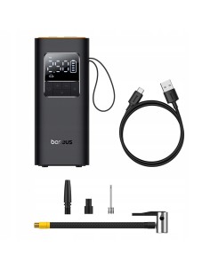 Baseus SuperMini Pro Series Wireless Car Inflator Cluster Black