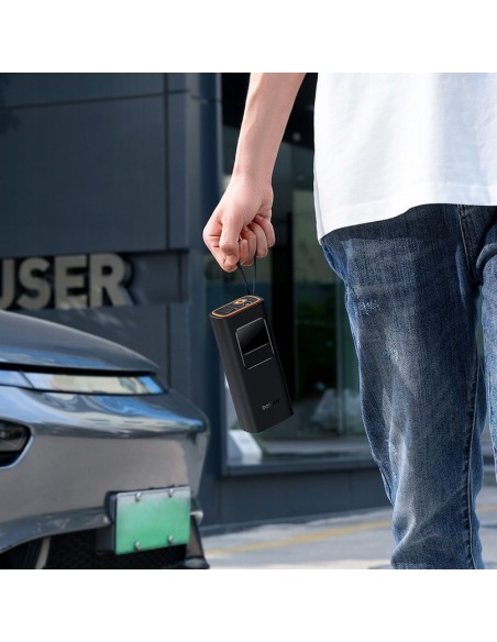 Baseus SuperMini Pro Series Wireless Car Inflator Cluster Black