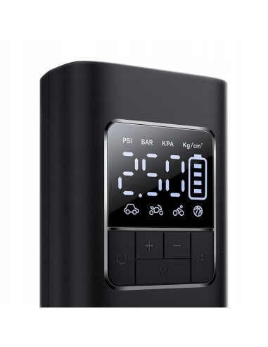 Baseus SuperMini Pro Series Wireless Car Inflator Cluster Black