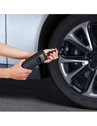 Baseus SuperMini Pro Series Wireless Car Inflator Cluster Black