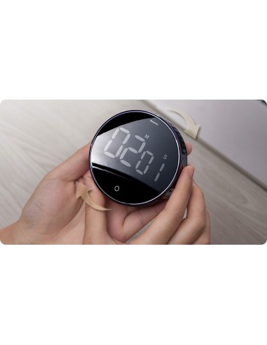 Baseus Heyo Rotation | Stoper kuchenny minutnik timer cyfrowy magnetyczny 