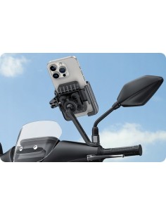 Baseus GoTrip Series | Uchwyt rowerowy, na motor, do telefonu, mocny, uniwersalny, do lusterka