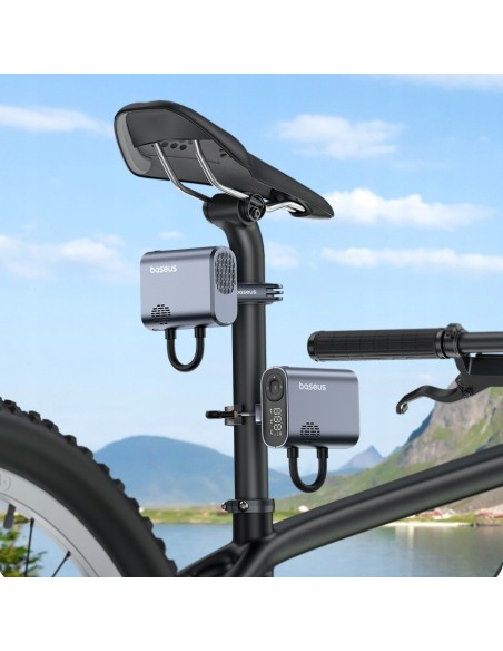 Baseus PrimeTrip Series Pompka Rowerowa Cosmic Black