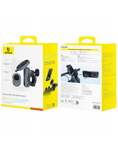 Baseus PrimeTrip Series Uchwyt Rowerowy Mount Cosmic Black