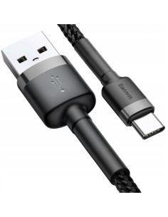 Baseus Cafule Cable | Kabel nylonowy USB USB-C Type-C Quick Charge 3.0 2A 200cm 
