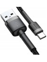 Baseus Cafule Cable | Kabel nylonowy USB USB-C Type-C Quick Charge 3.0 2A 200cm 